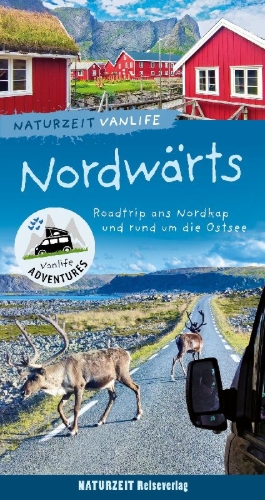 Buchcover und Innenansicht für das Buch: Naturzeit Vanlife: Nordwärts