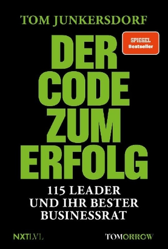 Buchcover und Innenansicht für das Buch: Der Code zum Erfolg