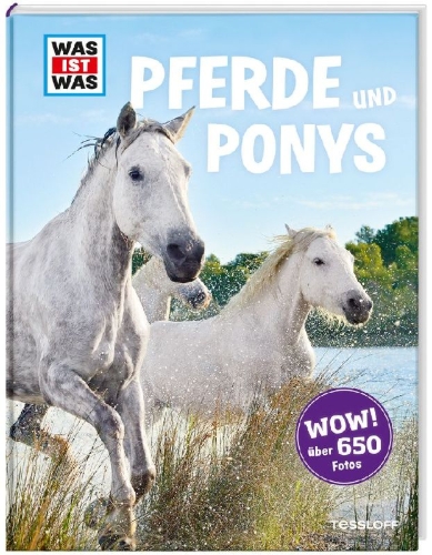 Buchcover und Innenansicht für das Buch: Was ist was: Pferde und Ponys