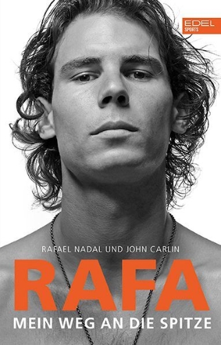 Buchcover und Innenansicht für das Buch: Rafa - Mein Weg an die Spitze