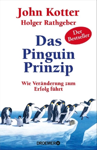Buchcover und Innenansicht für das Buch: Das Pinguin-Prinzip