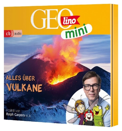 Buchcover und Innenansicht für das Buch: GEOLINO MINI: Alles über Vulkane (10)