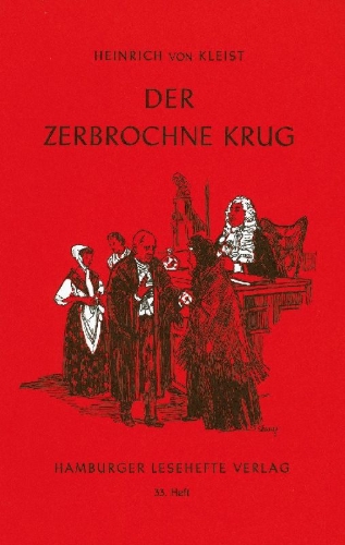 Buchcover und Innenansicht für das Buch: Der zerbrochne Krug