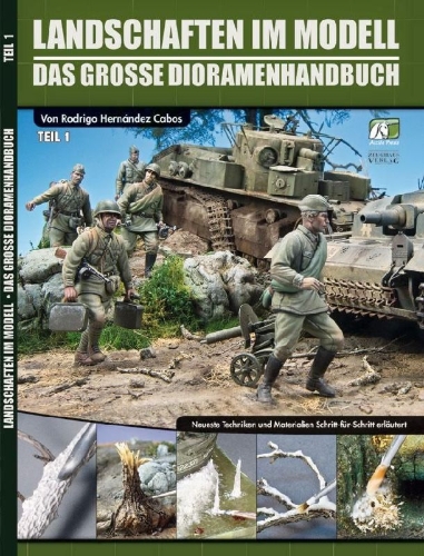 Buchcover und Innenansicht für das Buch: Landschaften im Modell - Teil 1