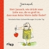 Buchcover und Innenansicht für das Buch: Herr Janosch, wie drückt man Liebe aus, die so groß ist, dass man keine Worte dafür findet?