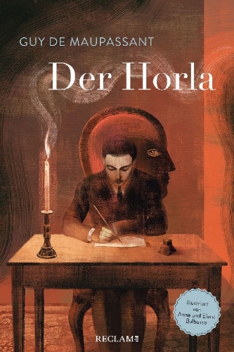 Buchcover und Innenansicht für das Buch: Der Horla | Schmuckausgabe des Grusel-Klassikers von Guy de Maupassant mit fantastischen Illustrationen