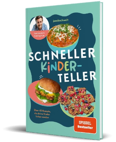 Buchcover und Innenansicht für das Buch: Schneller Kinderteller