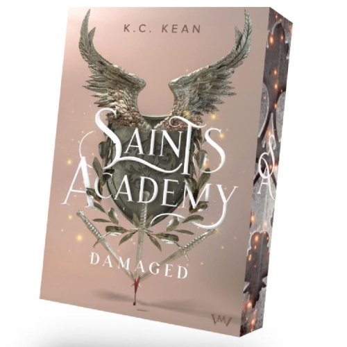 Buchcover und Innenansicht für das Buch: Saints Academy 2 - Damaged