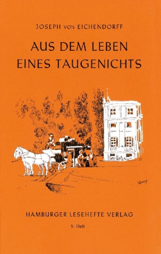 Buchcover und Innenansicht für das Buch: Aus dem Leben eines Taugenichts