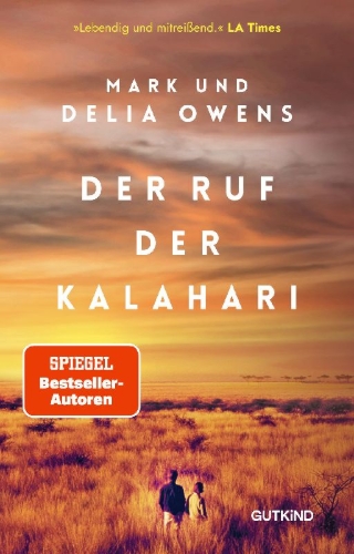 Buchcover und Innenansicht für das Buch: The Cry of the Kalahari