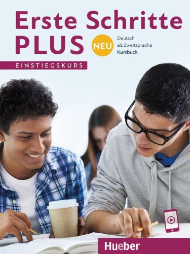 Buchcover und Innenansicht für das Buch: Erste Schritte plus Neu Einstiegskurs. Kursbuch.