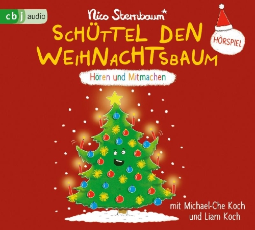Buchcover und Innenansicht für das Buch: Schüttel den Weihnachtsbaum