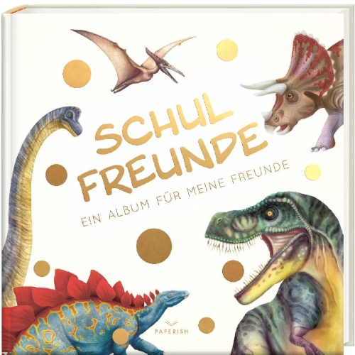 Buchcover und Innenansicht für das Buch: Schulfreunde - DINOSAURIER