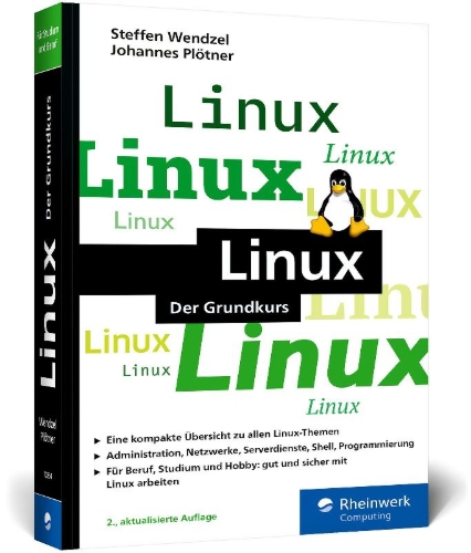 Buchcover und Innenansicht für das Buch: Linux
