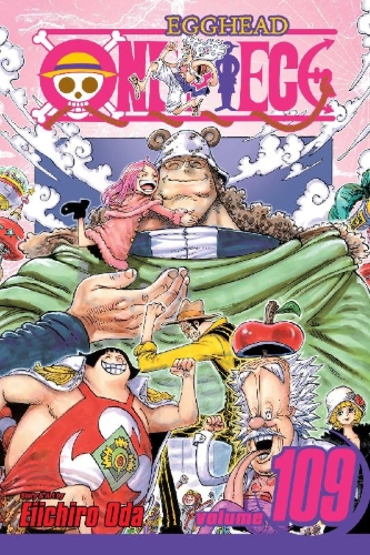 Buchcover und Innenansicht für das Buch: One Piece, Vol. 109