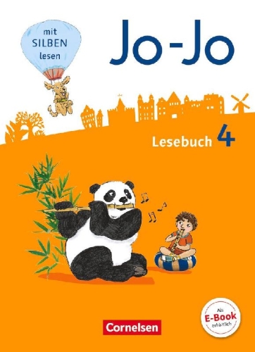 Buchcover und Innenansicht für das Buch: Jo-Jo Lesebuch 4. Schuljahr - Allgemeine Ausgabe - Schülerbuch