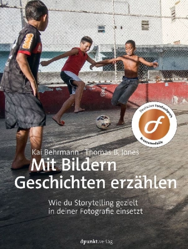 Buchcover und Innenansicht für das Buch: Mit Bildern Geschichten erzählen