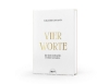 Buchcover und Innenansicht für das Buch: Vier Worte, die dein Leben für immer verändern