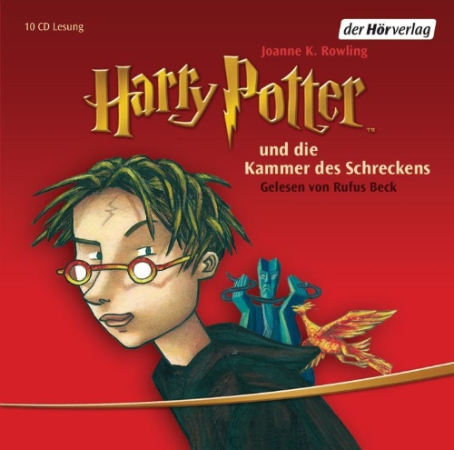 Buchcover und Innenansicht für das Buch: Harry Potter 2 und die Kammer des Schreckens