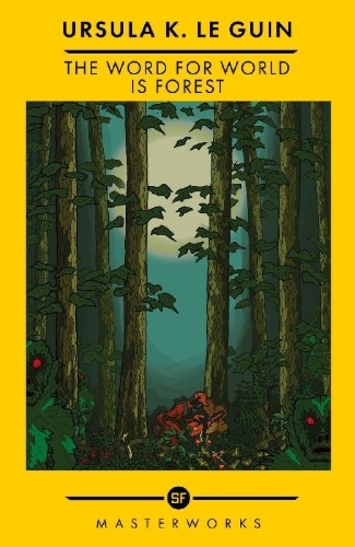 Buchcover und Innenansicht für das Buch: The Word for World is Forest