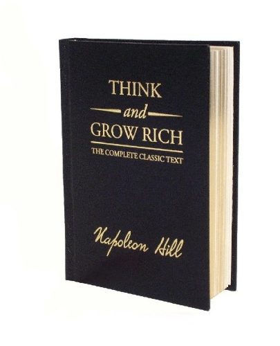 Buchcover und Innenansicht für das Buch: Think and Grow Rich. Deluxe Edition
