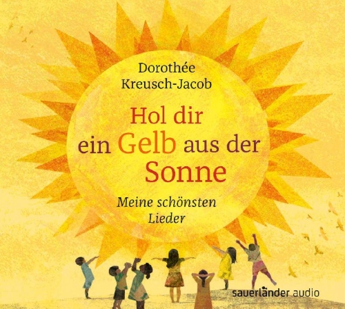 Buchcover und Innenansicht für das Buch: Hol dir ein Gelb aus der Sonne