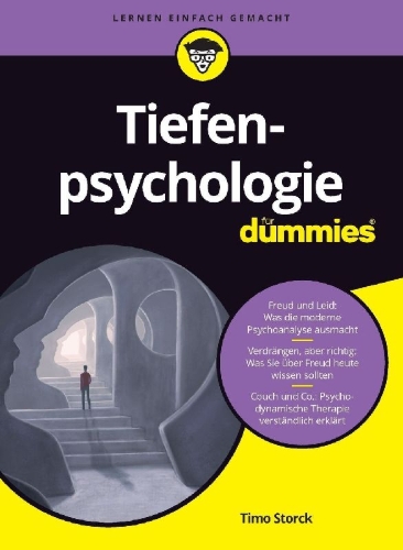 Buchcover und Innenansicht für das Buch: Tiefenpsychologie für Dummies