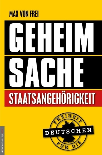 Buchcover und Innenansicht für das Buch: Geheimsache Staatsangehörigkeit
