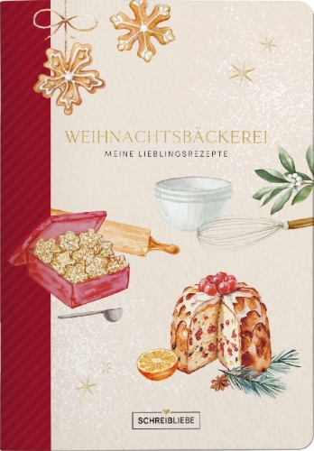 Buchcover und Innenansicht für das Buch: Weihnachtsbäckerei