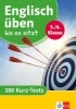Buchcover und Innenansicht für das Buch: Englisch üben bis es sitzt 5./6. Klasse