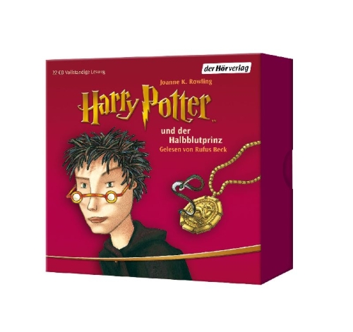 Buchcover und Innenansicht für das Buch: Harry Potter 6 und der Halbblutprinz