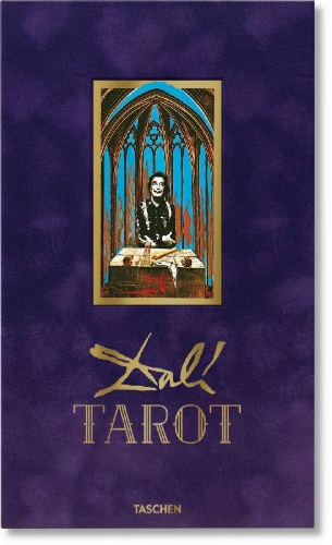 Buchcover und Innenansicht für das Buch: Dalí. Tarot