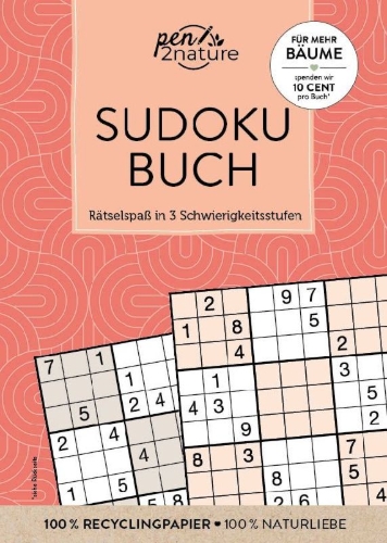 Buchcover und Innenansicht für das Buch: Sudoku Buch
