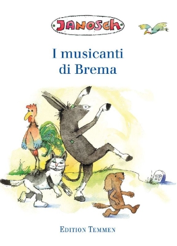 Buchcover und Innenansicht für das Buch: I musicanti di Brema