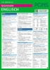 Buchcover und Innenansicht für das Buch: PONS Grammatik auf einen Blick Englisch