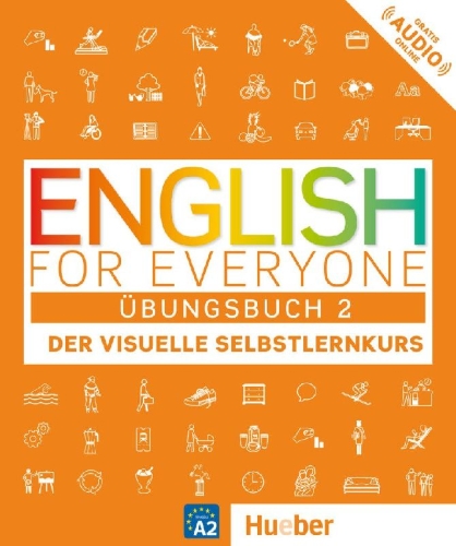Buchcover und Innenansicht für das Buch: English for Everyone Übungsbuch 2