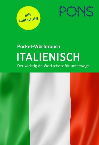 Buchcover und Innenansicht für das Buch: PONS Pocket-Wörterbuch Italienisch