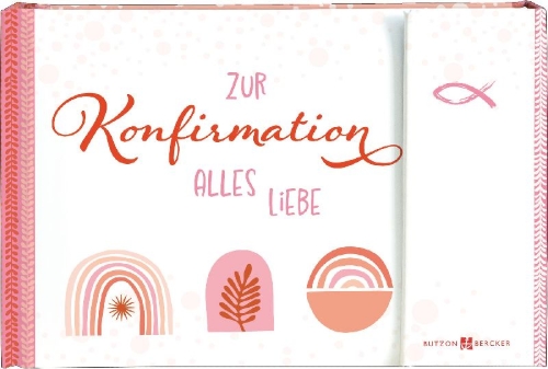 Buchcover und Innenansicht für das Buch: Zur Konfirmation alles Liebe