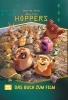 Buchcover und Innenansicht für das Buch: Disney Filmbuch zum Vorlesen: Hoppers: Das Buch zum Film