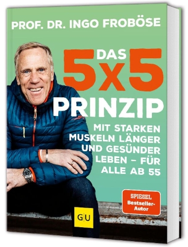 Buchcover und Innenansicht für das Buch: Das 5x5-Prinzip