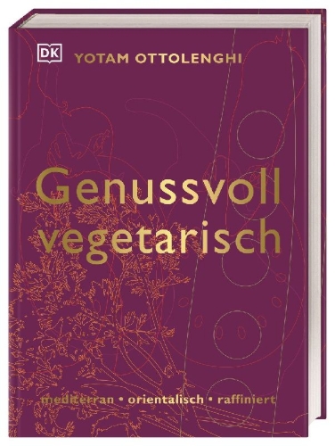Buchcover und Innenansicht für das Buch: Genussvoll vegetarisch