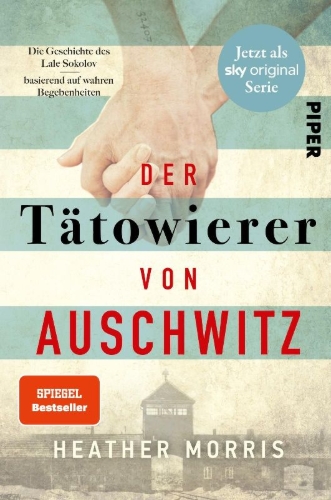 Buchcover und Innenansicht für das Buch: The Tattooist of Auschwitz