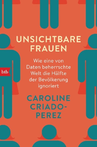 Buchcover und Innenansicht für das Buch: Invisible Women. Exposing data in a world designed for men