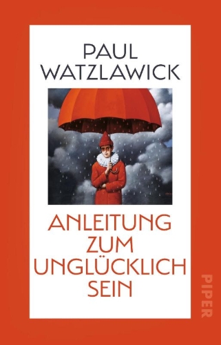Buchcover und Innenansicht für das Buch: Anleitung zum Unglücklichsein