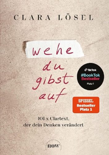Buchcover und Innenansicht für das Buch: Wehe du gibst auf