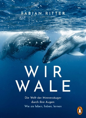 Buchcover und Innenansicht für das Buch: Wir Wale