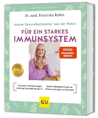 Buchcover und Innenansicht für das Buch: Meine Gesundheitsretter aus der Natur für ein starkes Immunsystem