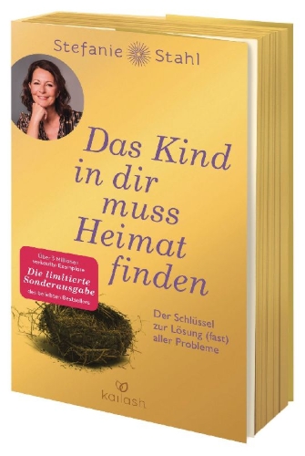 Buchcover und Innenansicht für das Buch: Das Kind in dir muss Heimat finden