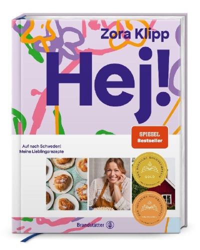 Buchcover und Innenansicht für das Buch: Hej!