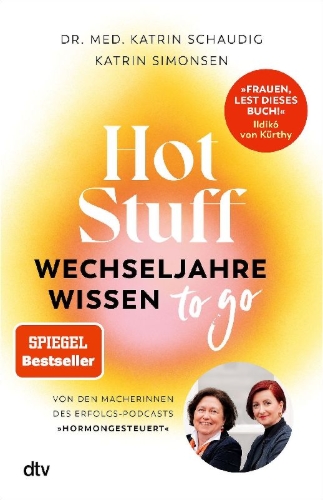 Buchcover und Innenansicht für das Buch: Hot Stuff - Wechseljahre-Wissen to go